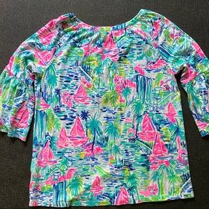 Lilly Pulitzer Womens Pullover Top Medium